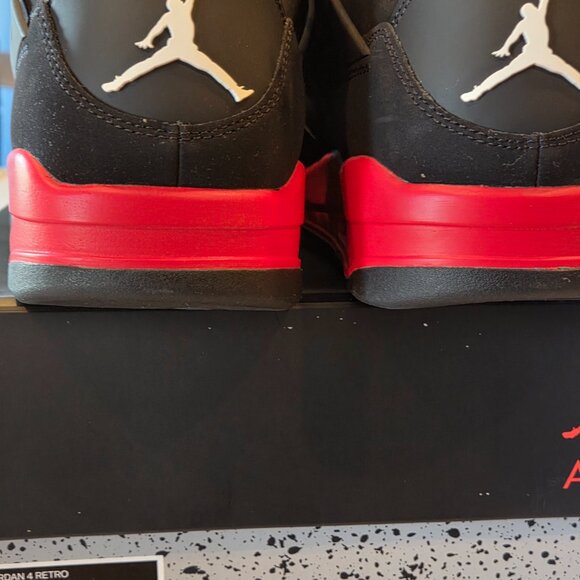 Air Jordan 4 Retro Red Thunder (CT8527-016) - Men's sz 13 - Picture 6 of 10